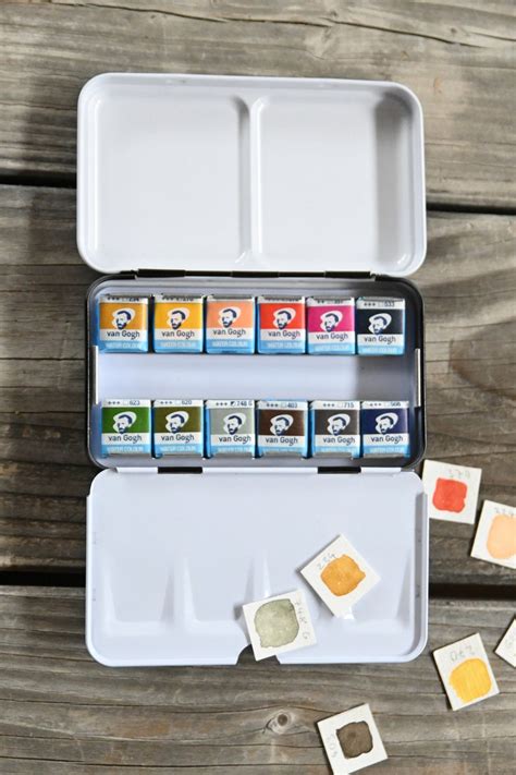 fome metal watercolor paint boxes|creative mark fome watercolor.